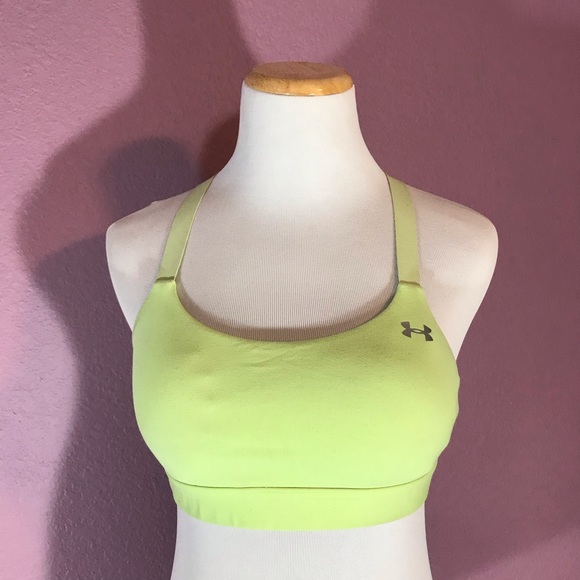 Under Armour Other - Under Armour • Small Neon Mid Impact Sports Bra